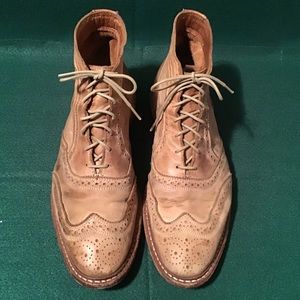 💕Allen Edmonds Beige Oxford Wingtip Men’s Shoes